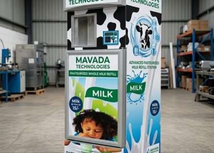 Milk ATM in Kenya for fresh milk dispensing