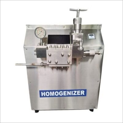 Milk homogenizer for dairy processing equipment