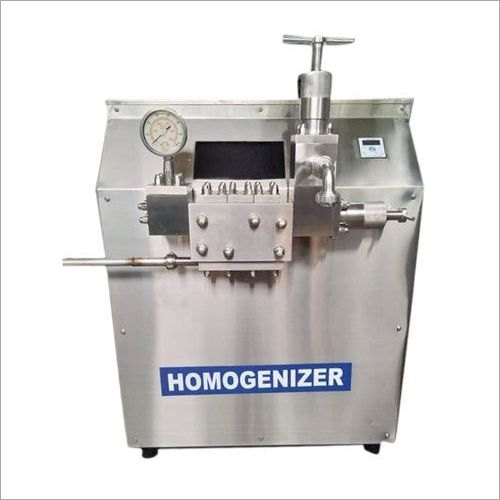 Milk homogenizer for dairy processing equipment